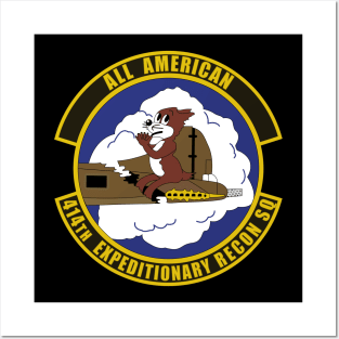 414th Expeditionary Reconnaissance Squadron wo Txt Posters and Art